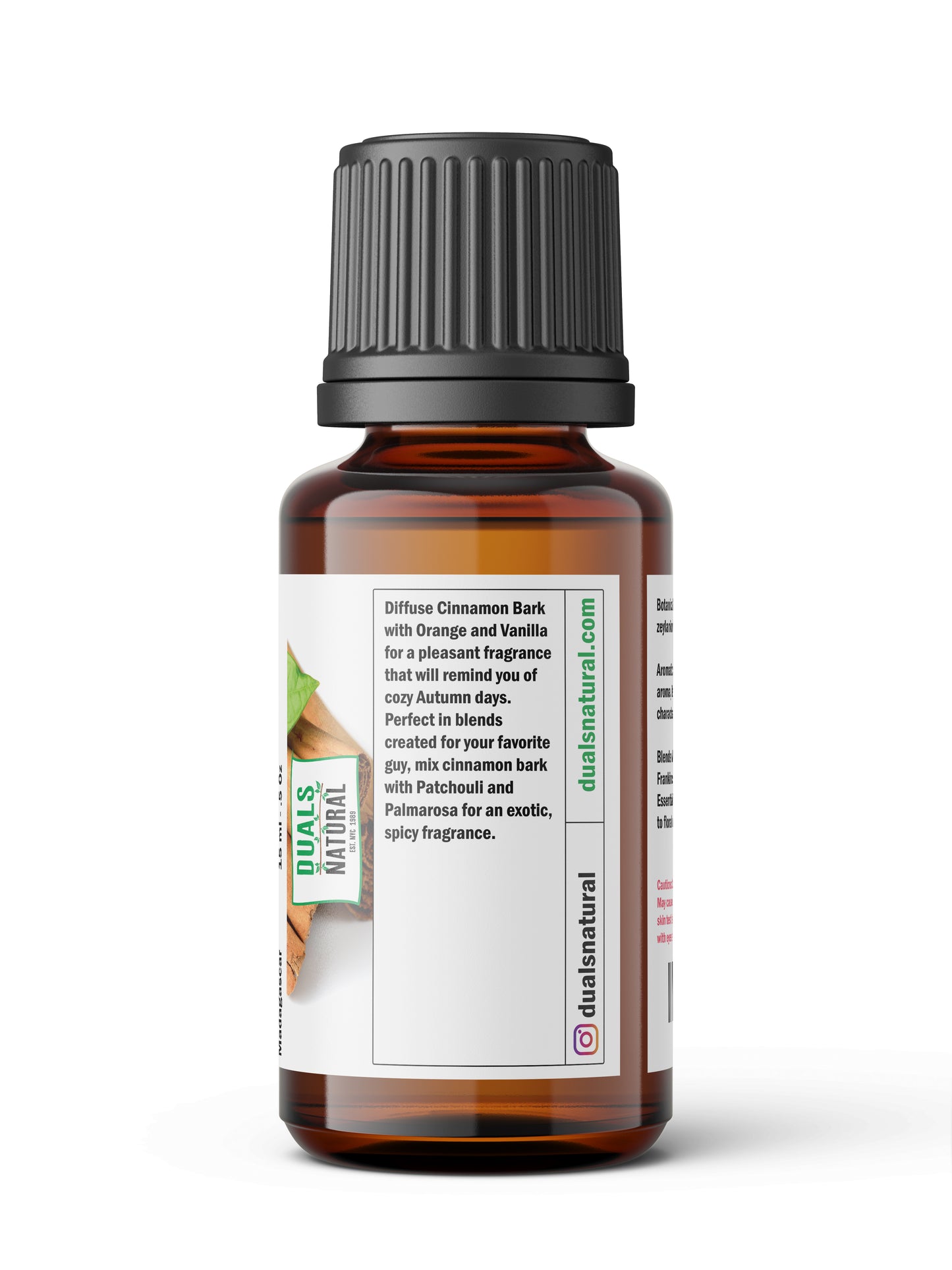 Cinnamon Bark Essential Oil – Bold, Warm Spice for Diffusers & Micro-Dosed Balms