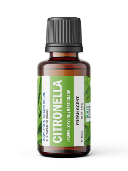 Citronella Ceylon Essential Oil – Fresh Lemony Outdoor Support