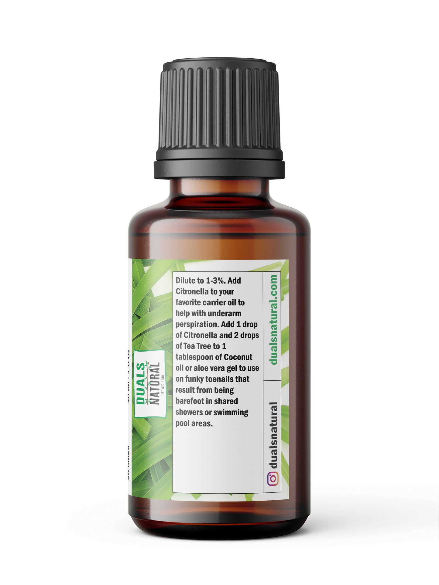 Citronella Ceylon Essential Oil – Fresh Lemony Outdoor Support