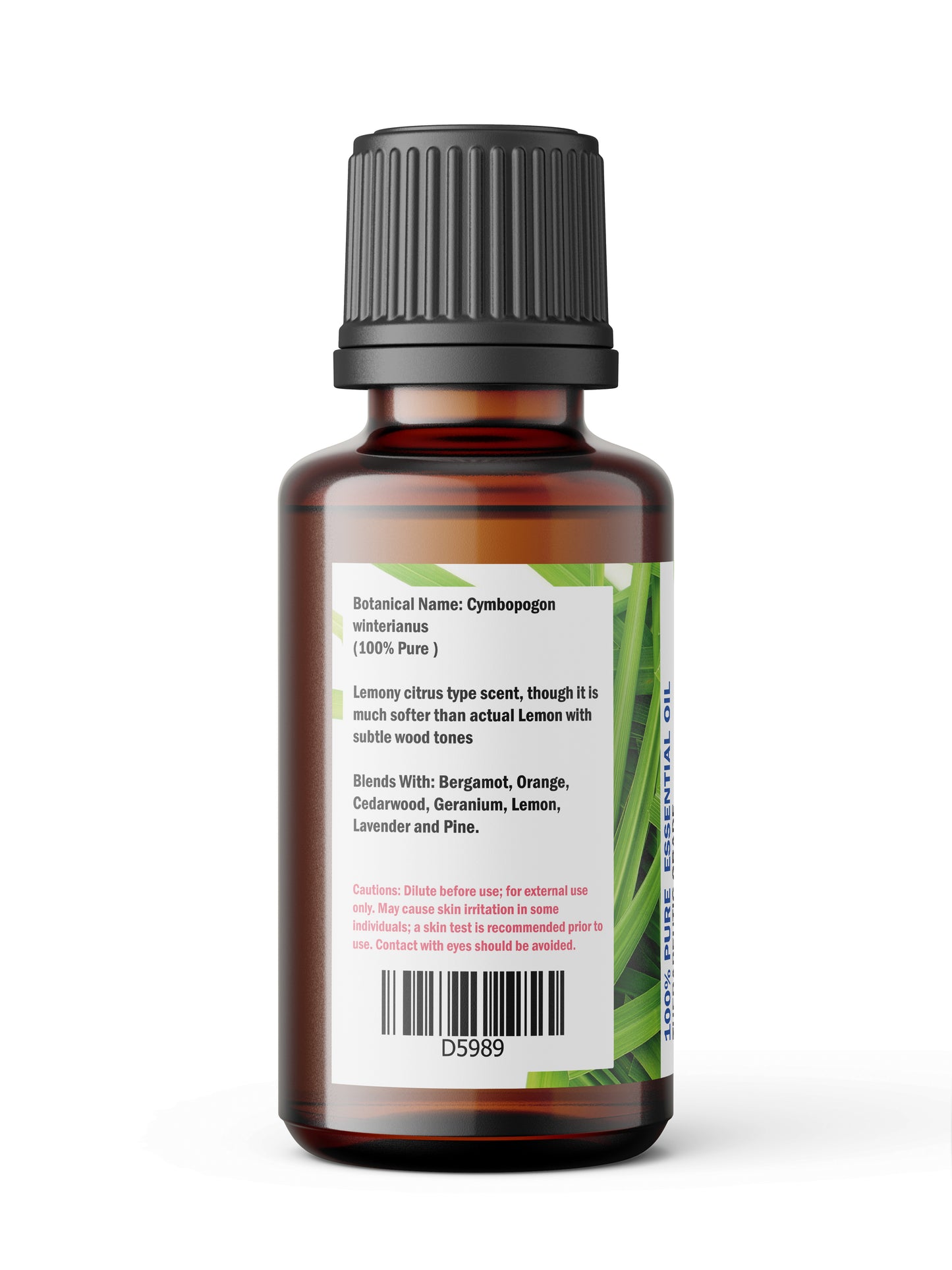 Citronella Java Essential Oil – Fresh Lemony Outdoor Support