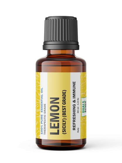 Lemon Essential Oil – Bright, Zesty Citrus