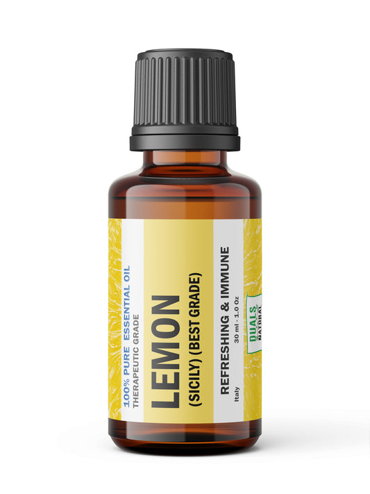 Lemon Essential Oil – Bright, Zesty Citrus