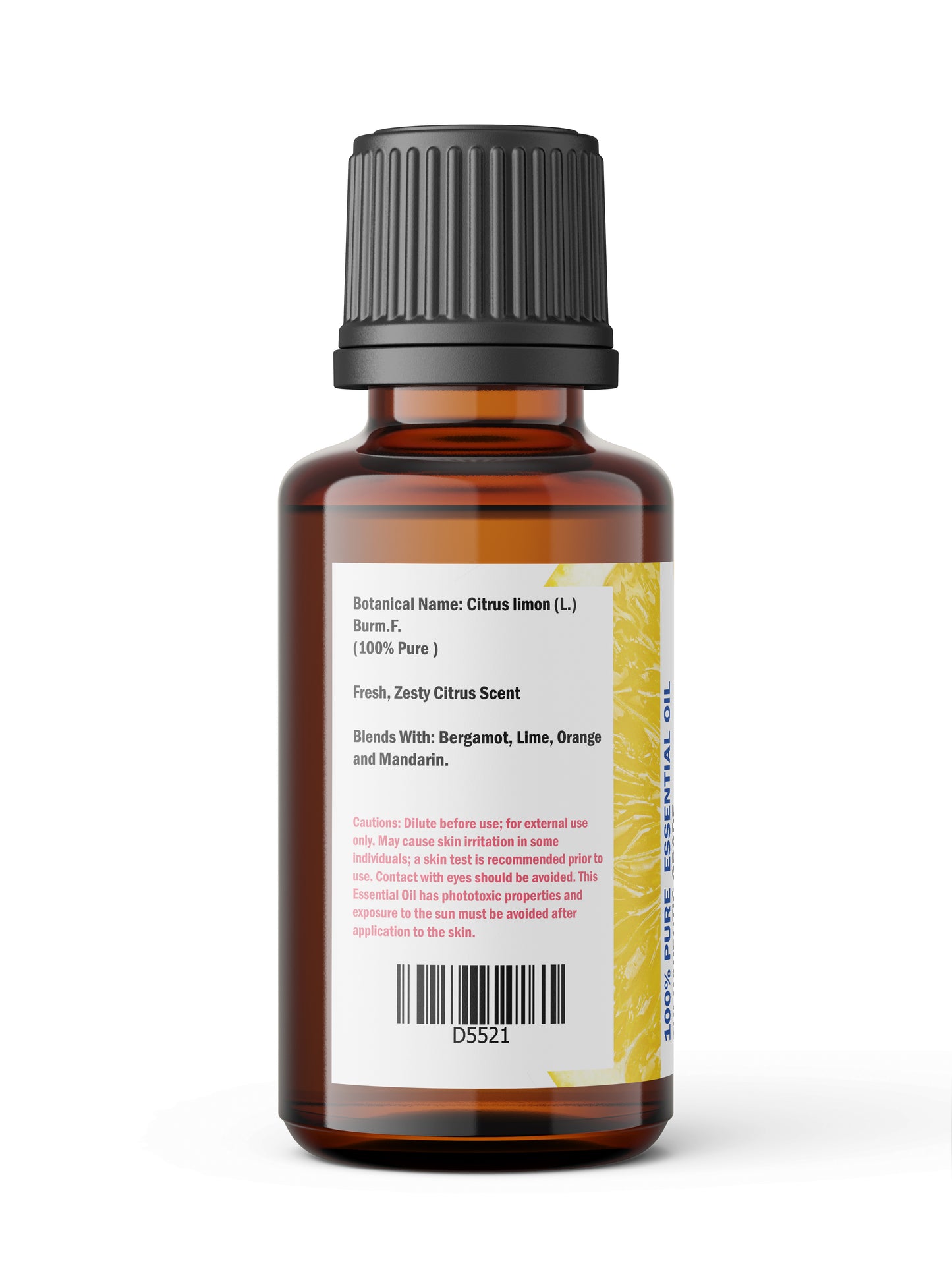 Lemon Essential Oil – Bright, Zesty Citrus