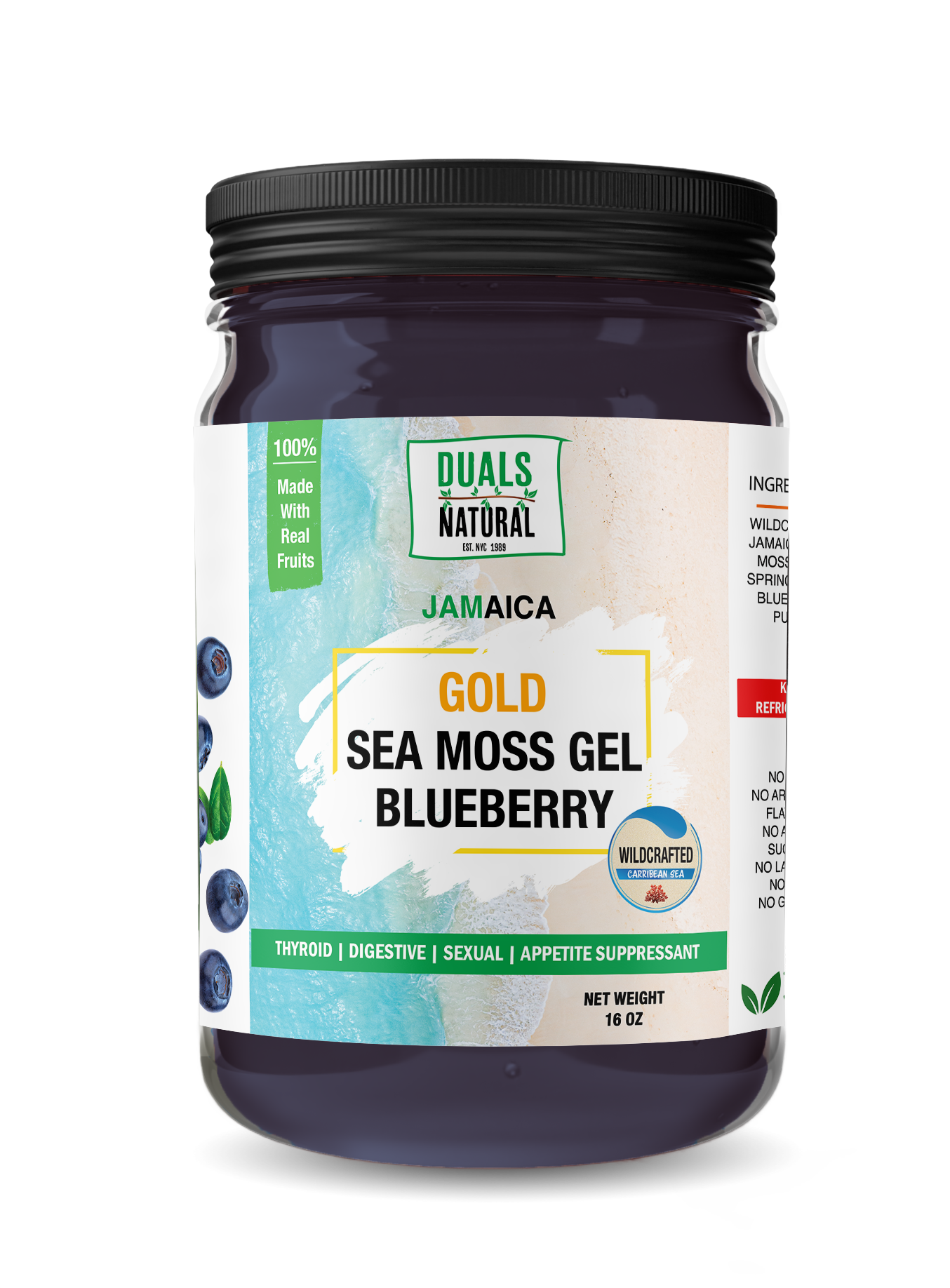 Wildcrafted Golden Sea Moss Gel
