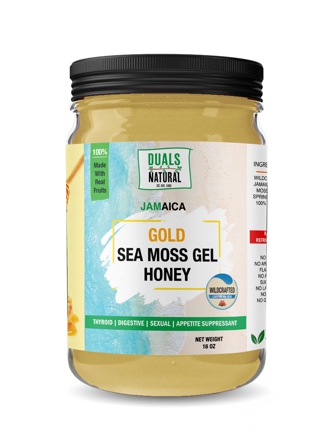 Wildcrafted Golden Sea Moss Gel