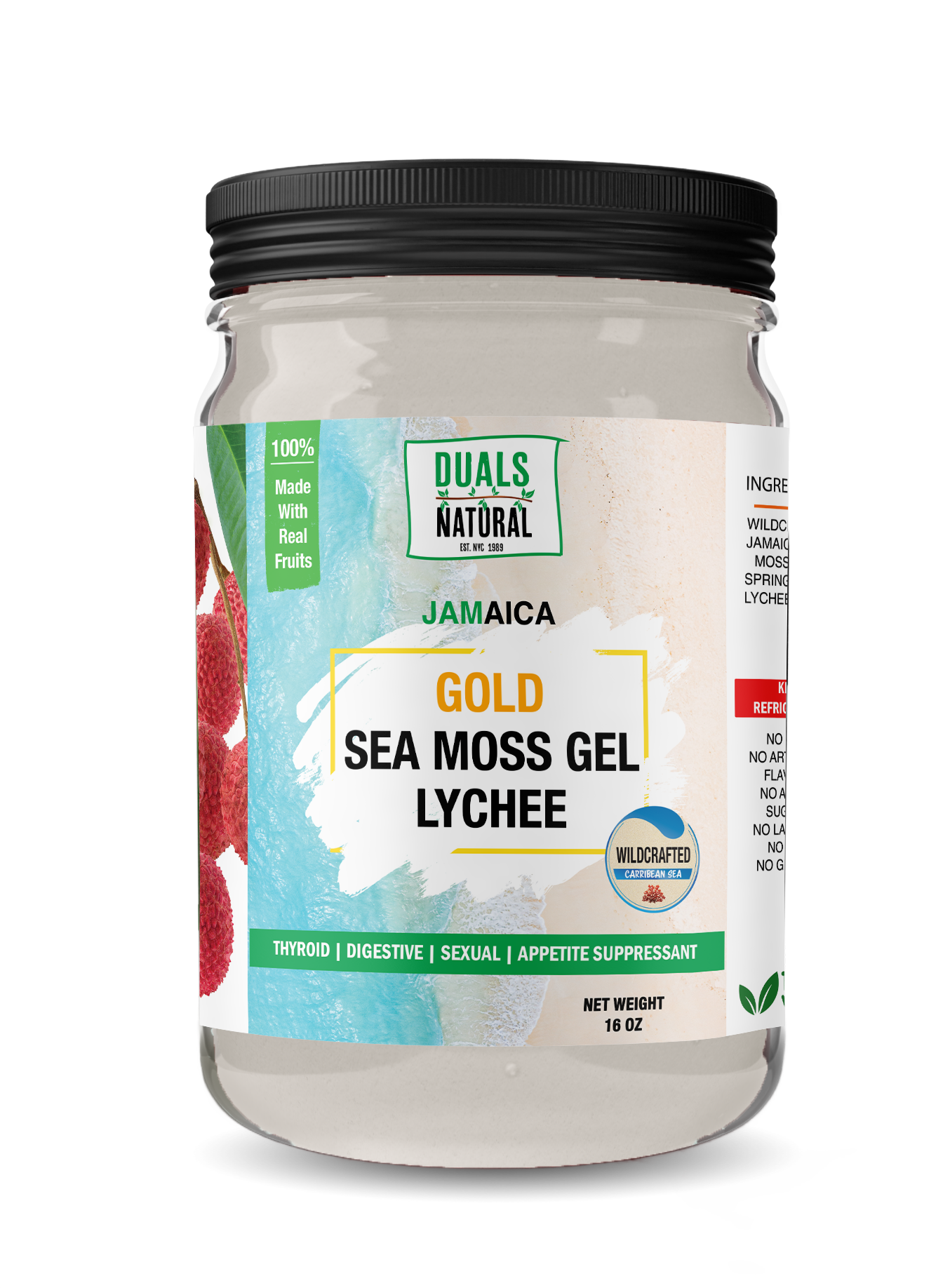 Wildcrafted Golden Sea Moss Gel