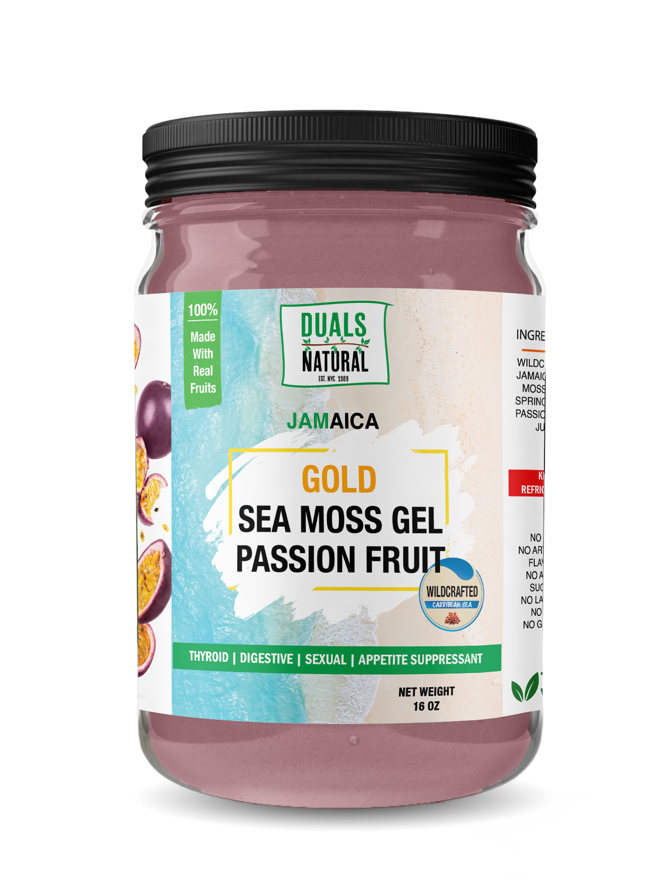 Wildcrafted Golden Sea Moss Gel