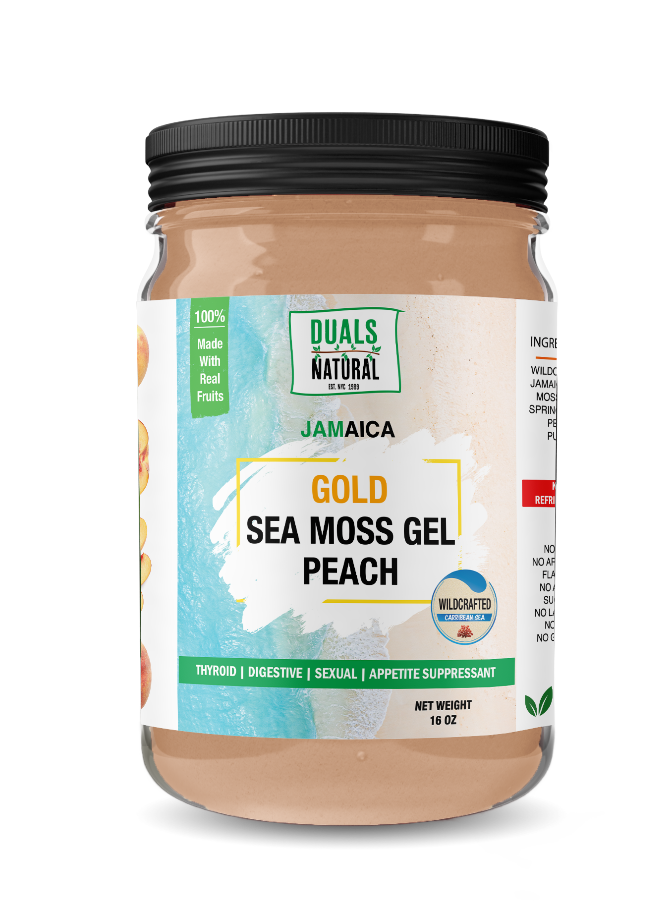 Wildcrafted Golden Sea Moss Gel