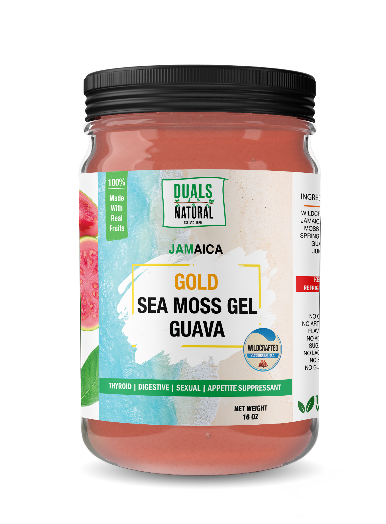Wildcrafted Golden Sea Moss Gel