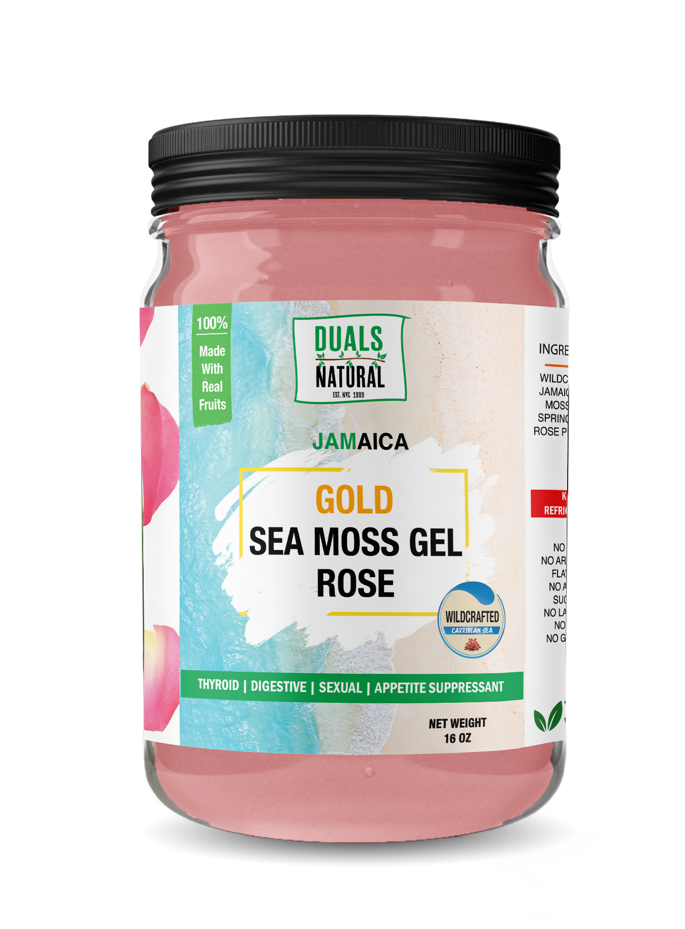 Wildcrafted Golden Sea Moss Gel