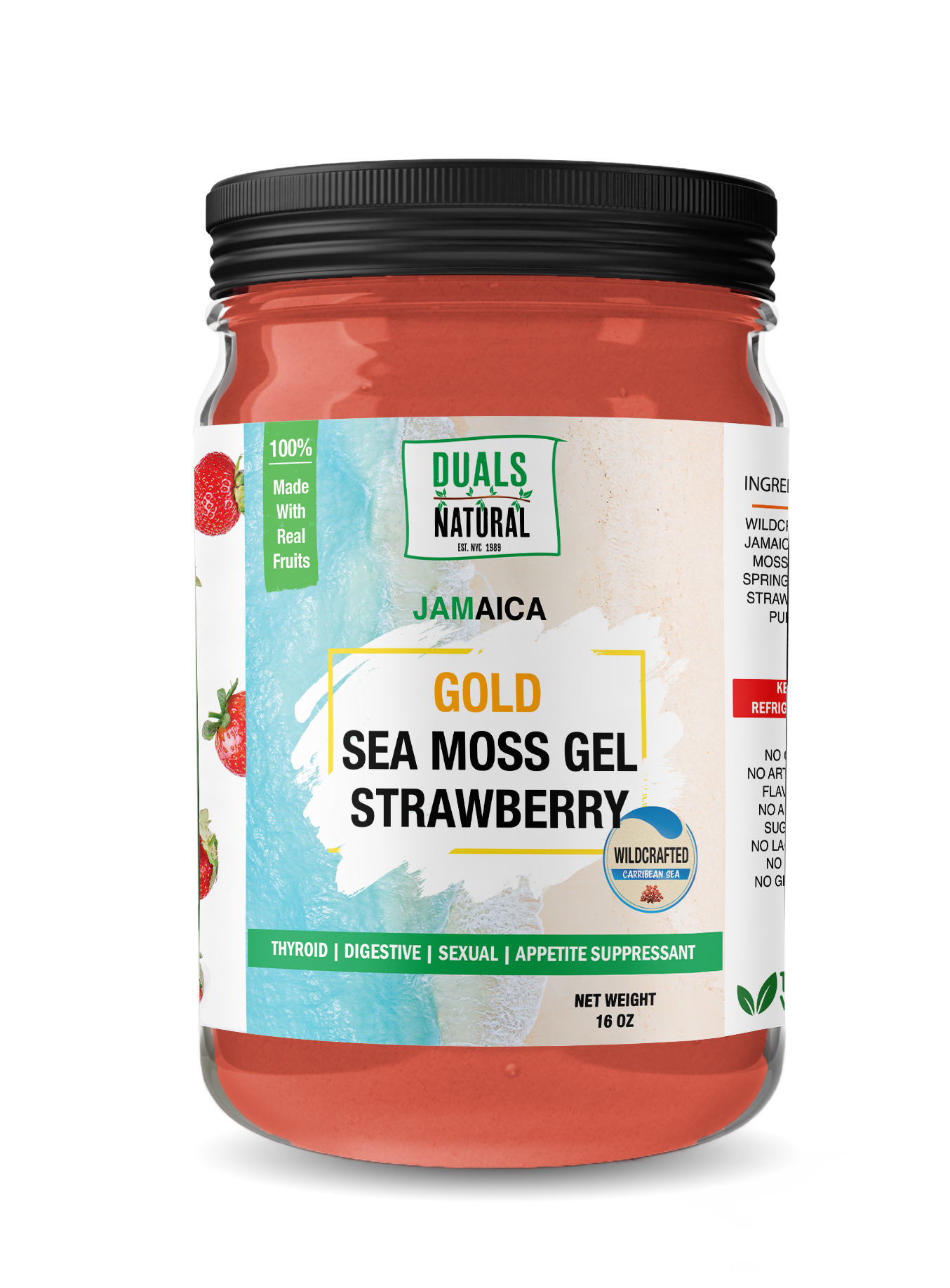 Wildcrafted Golden Sea Moss Gel