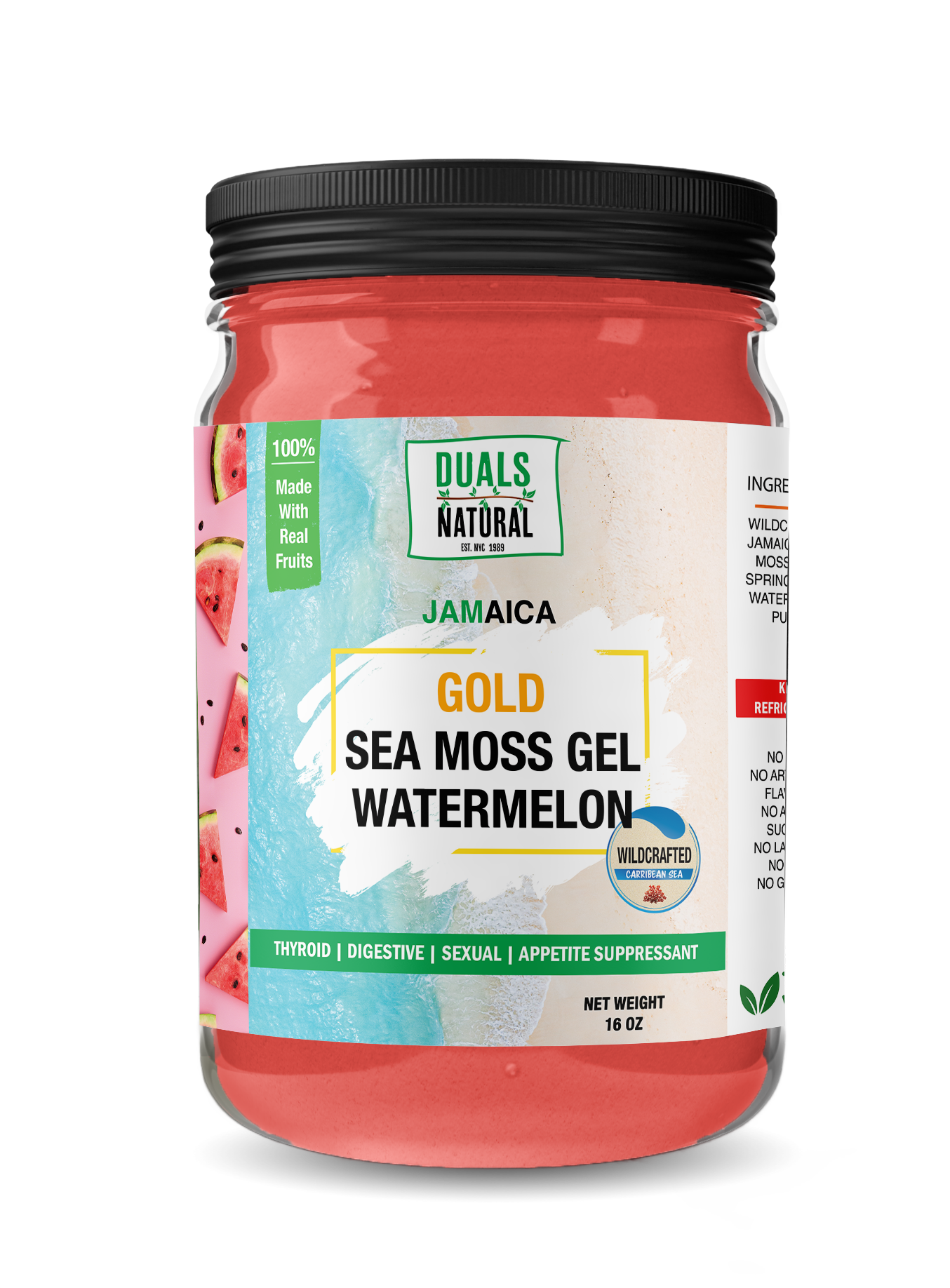Wildcrafted Golden Sea Moss Gel