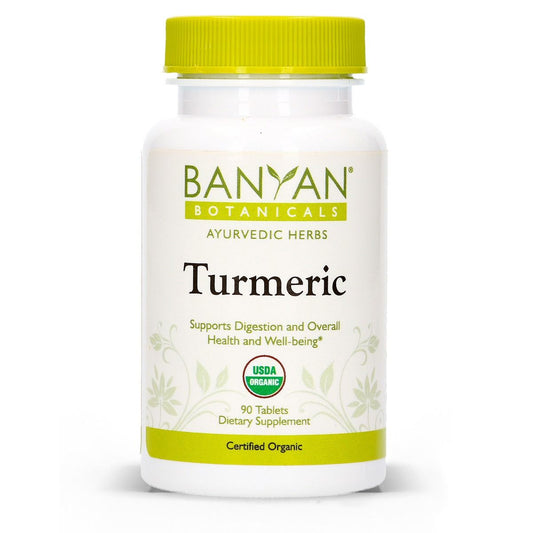 Organic Turmeric 500 mg, 90 Tablets.