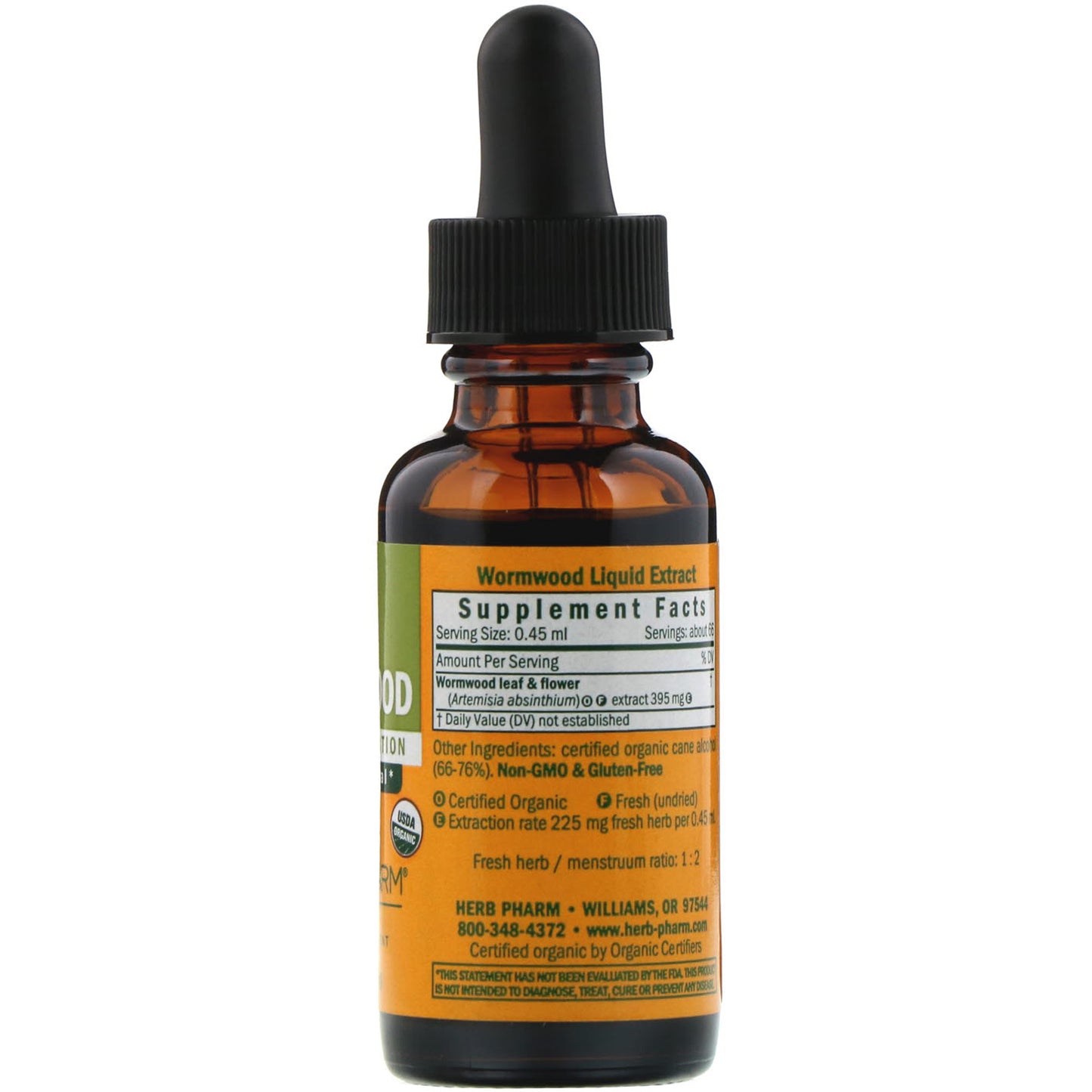 Herb Pharm, Wormwood, Leaf & Flower, 1 fl oz (30 ml)